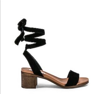 Steve Madden Adrianne Black Suede